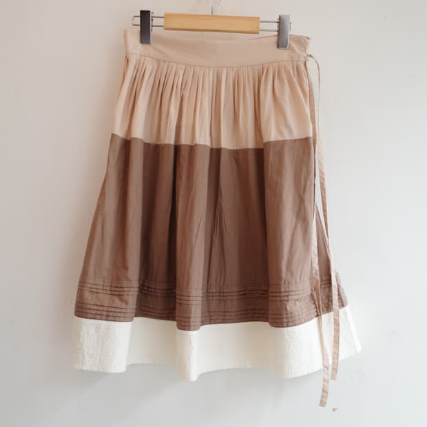 MARNI 마르니 코튼 플레어 스커트 (27~33인치)