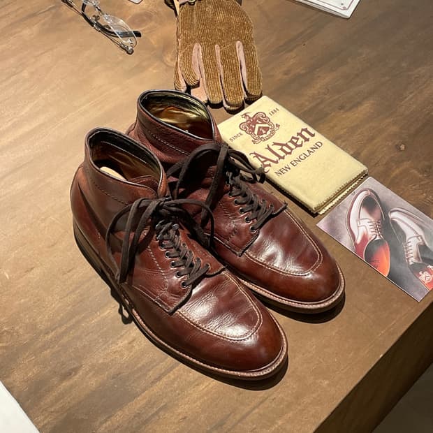 Alden 알든 40510H 브라운 크롬악셀 인디부츠  rrl