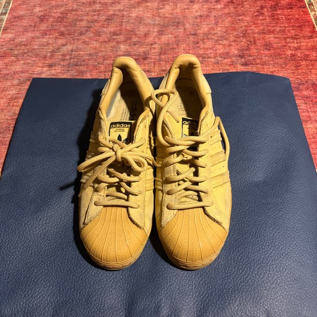 Adidas- 슈퍼스타 골든베이지
