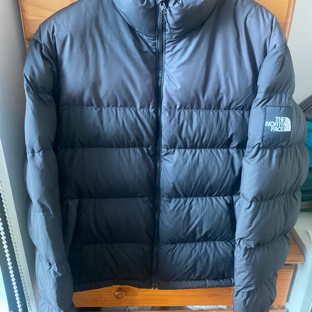 노스페이스 눕시패딩 1992 차콜 xxl 110 사이즈판매 교환가능 