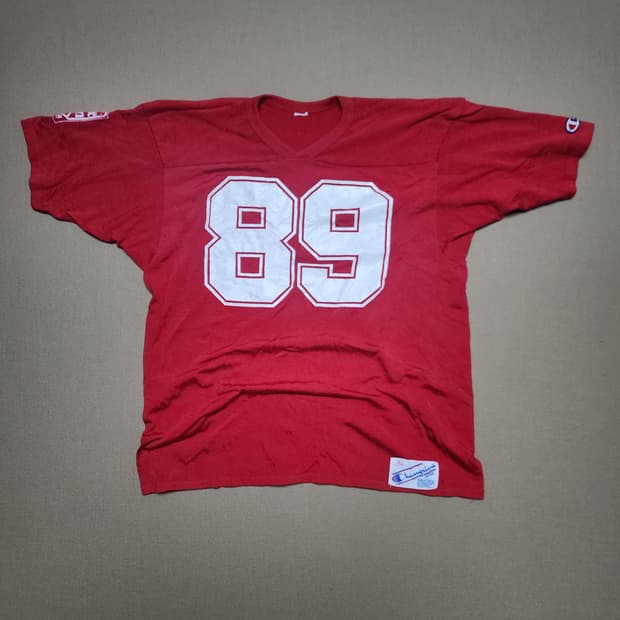 80s-90s 챔피언 오리지널 USA제 풋볼 저지 티셔츠52