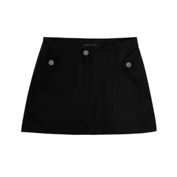 [M] 보헤미안서울 포켓 코튼 스커트 블랙