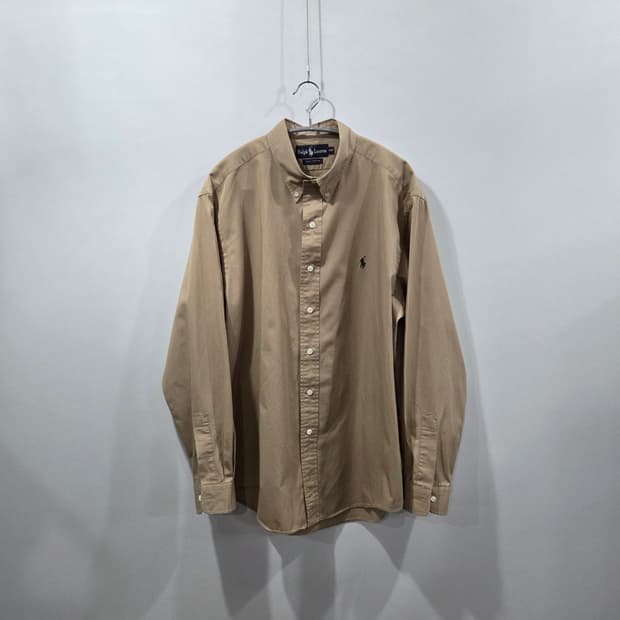 폴로랄프로렌 버튼다운 솔리드 셔츠 100