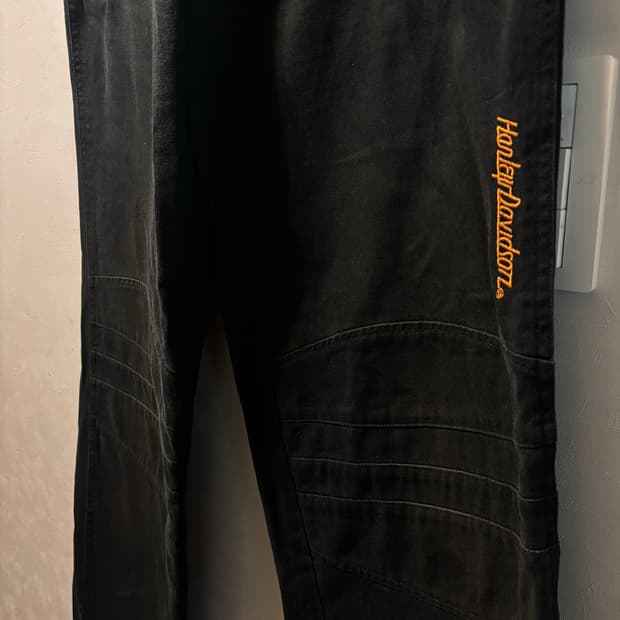 할리데이비슨 블랙 팬츠