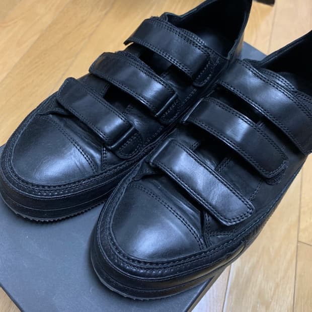 앤드뮐미스터 black vitelli fine nero sneakers
