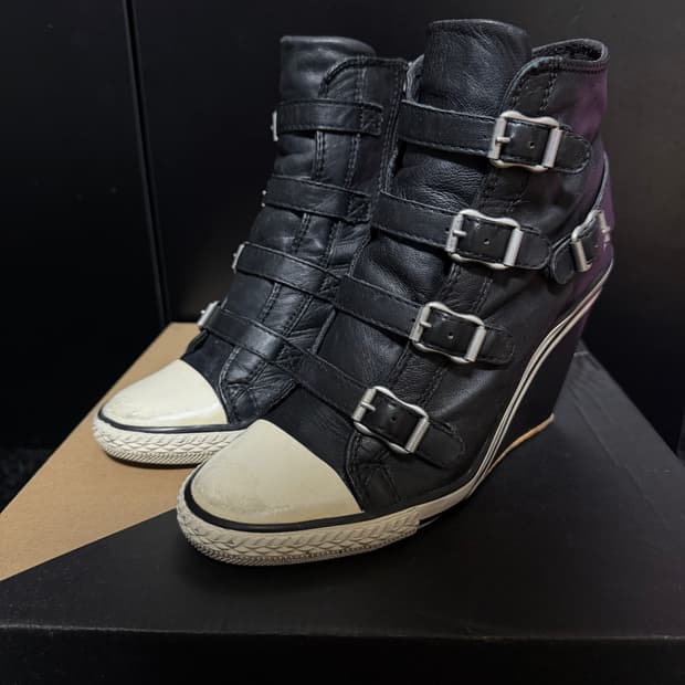 ASH 아쉬 델마 스니커즈 웨지힐 37