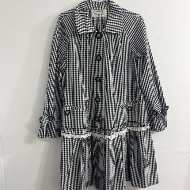 non non doll mori check jacket