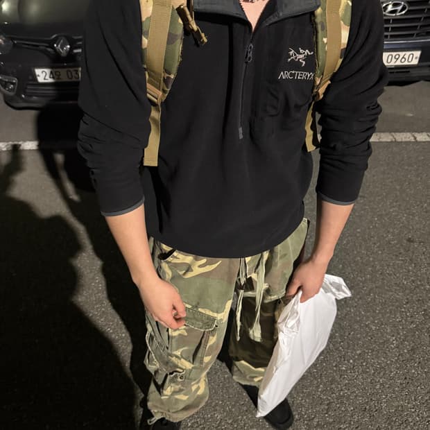 아베크롬비 카모 팬츠