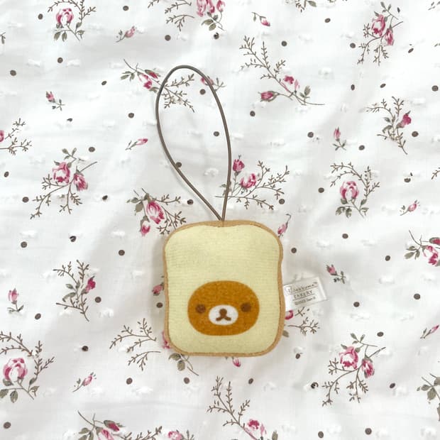 Rilakkuma 리락쿠마 식빵키링 리락쿠마키링 리락쿠마베이커리고전리락