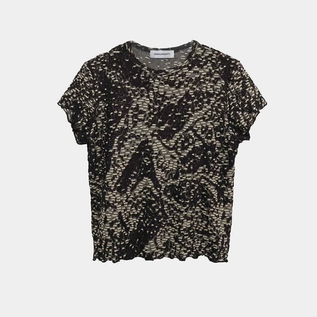 999Humanity Mossy knited short sleeve