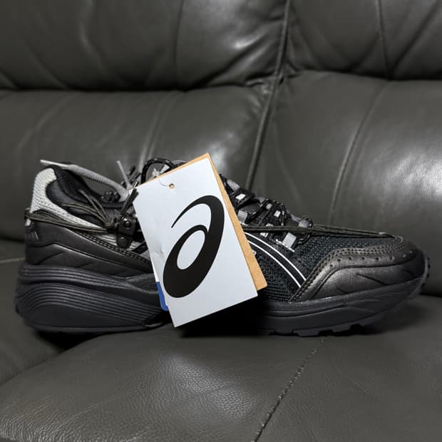 아식스 x 앤더슨벨 젤 1090 블랙 실버 260 새상품