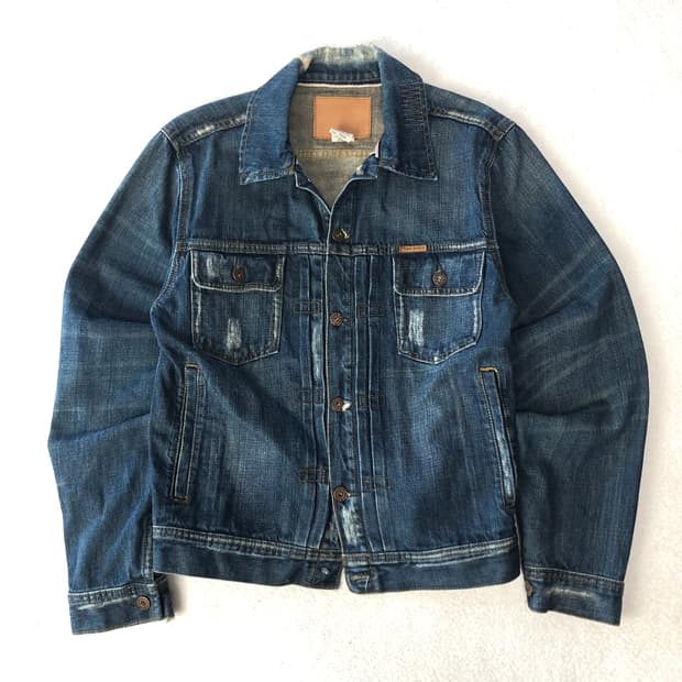 아베크롬비 2세대 데님 트러커 자켓 