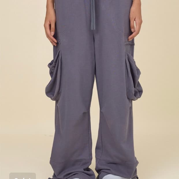 글로니 팬츠 Utility Contrast Pants 카키