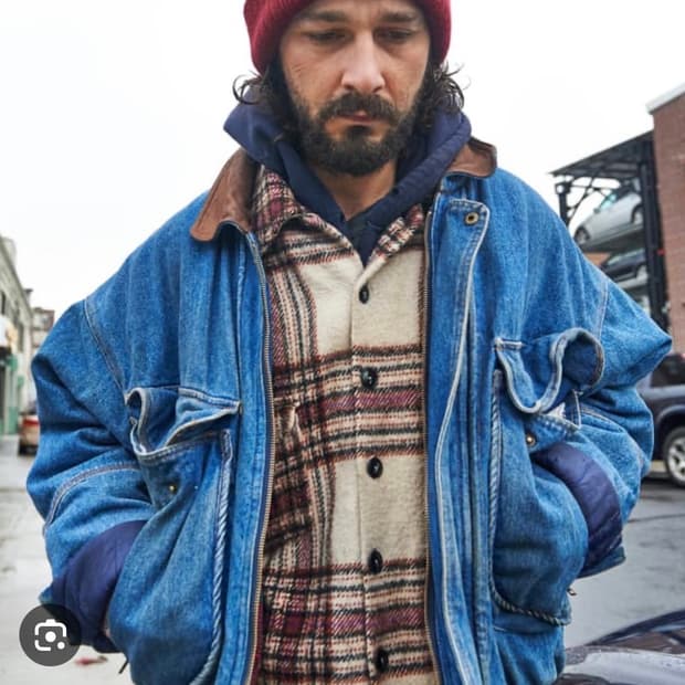 샤이야 라보프 리바이스 청자켓 XL