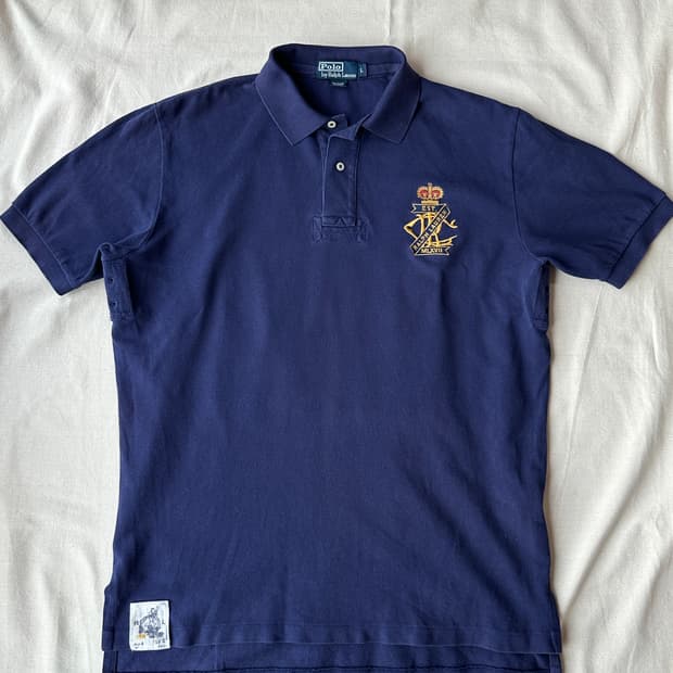 폴로 랄프로렌 크레스트 피케 반팔 카라티 L