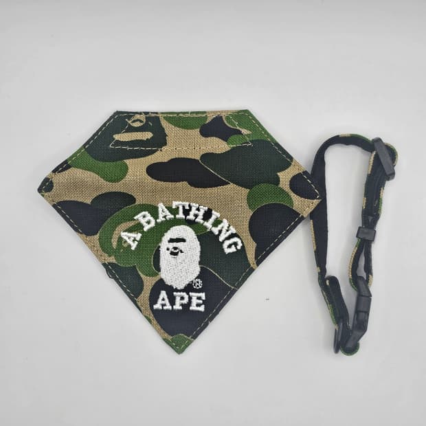 베이프 ABC 카모 도그 반다나 S 