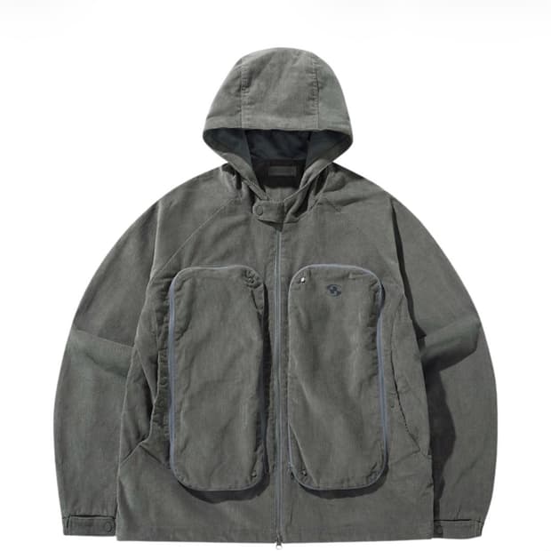 23FW 산산기어 코듀료이 자켓 그레이 1사이즈