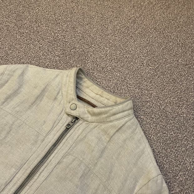 자라 린넨 봄버 자켓