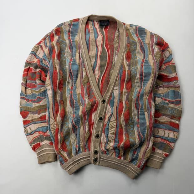 Emaroo 오스트레일리아 멀티 케이블 니트 가디건