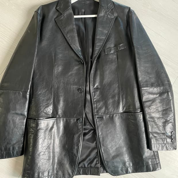 Ez by zegna 가죽자켓