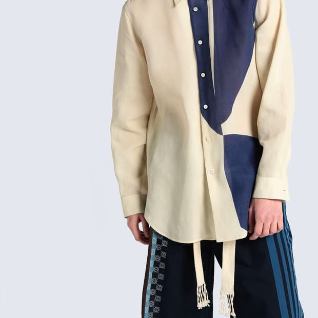 [새제품]질샌더 와시 페이퍼 셔츠 39사이즈 긴팔 Jilsander