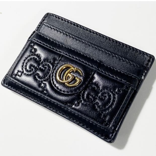 [정품] GUCCI 구찌 GG로고 마틀라세 카드지갑