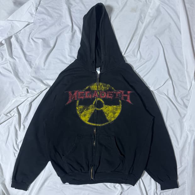 Megadeath 아토믹 후드집업 스레시 메탈 밴드티