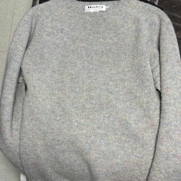 [L] 할리오브스코틀랜드 쉐기독 니트