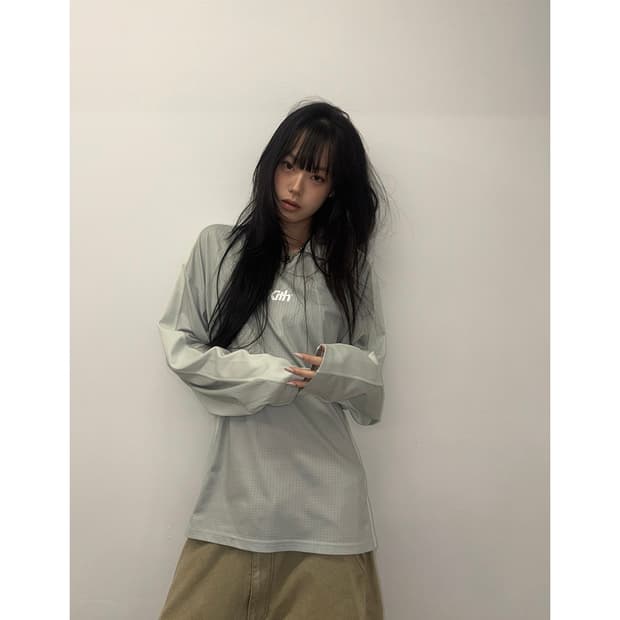 키스 KITH Long Sleeve Panelled Otto Polo