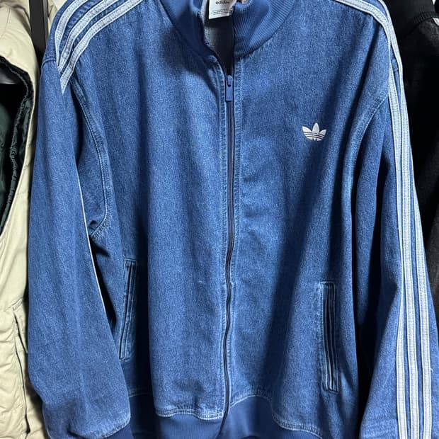 [3XL XXXL] 아디다스 데님 트랙탑 데님블루