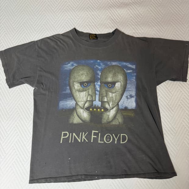 90s pink floyd 핑크 플로이드 빈티지 티셔츠