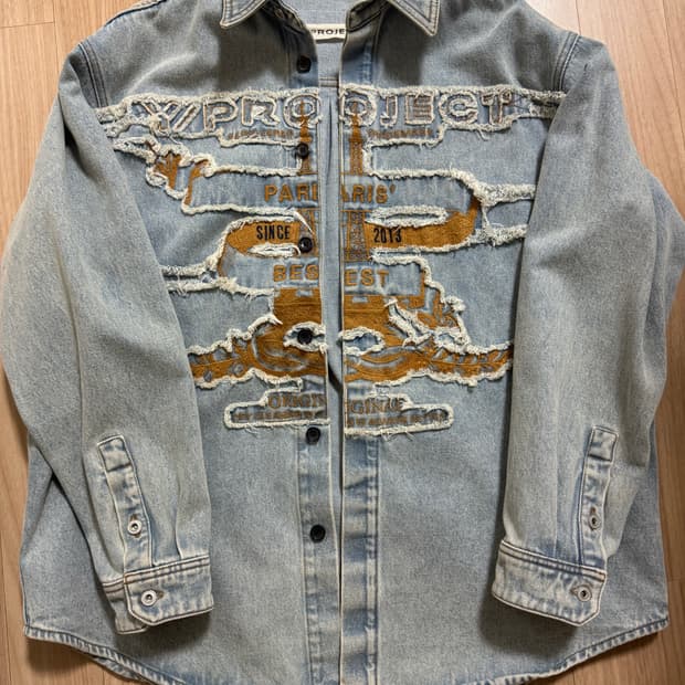 [S 오버핏] 와이프로젝트 셔츠 자켓