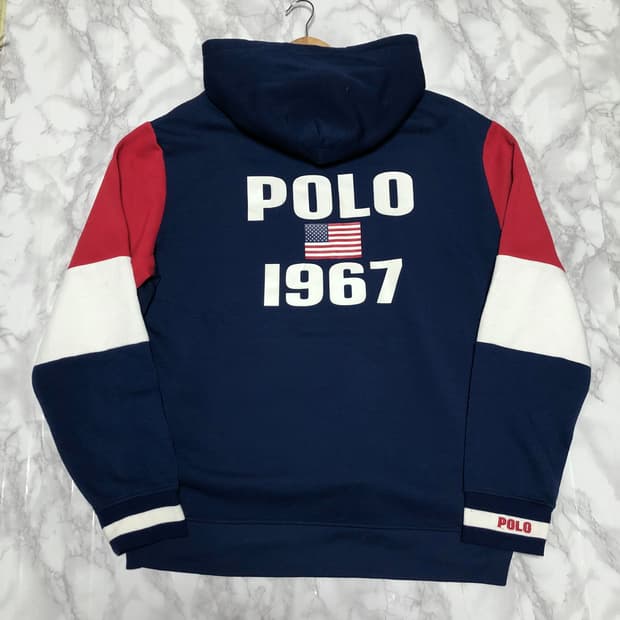 폴로 빅포니 USA 후드티 랄프로렌 희귀