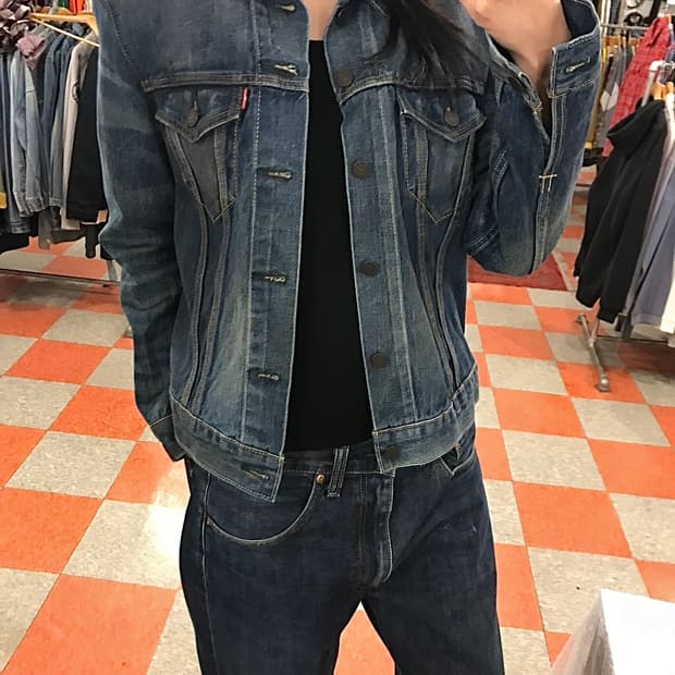 리바이스 청자켓