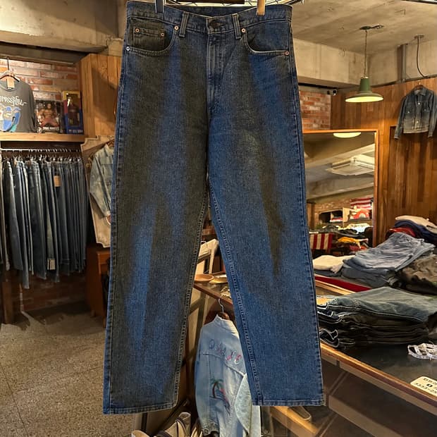 90s USA 빈티지 리바이스 554 루즈핏 데님 팬츠