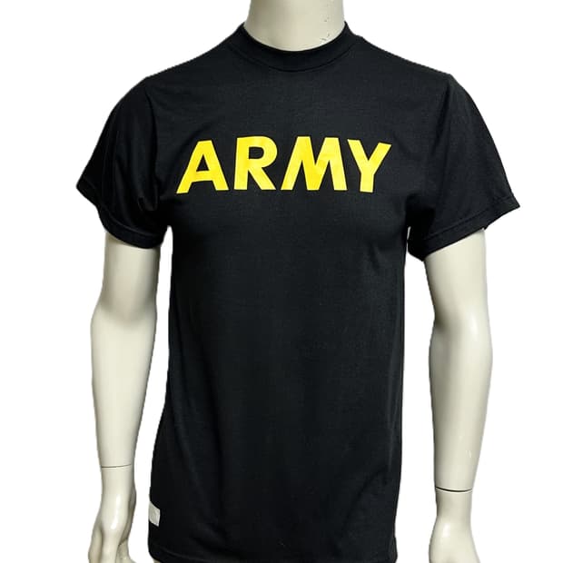 미육군 APFU 체육복 트레이닝복 반팔 티셔츠 (S) (6)