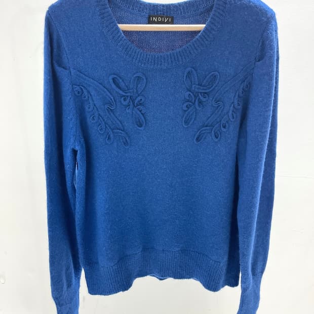 Cowichan Blue Knit