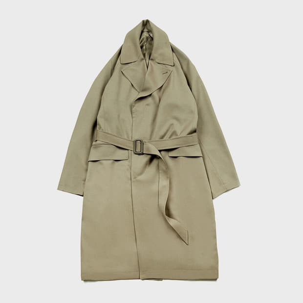 [1 (S)] 브라운야드 (BROWNYARD) 로브 코트 베이지