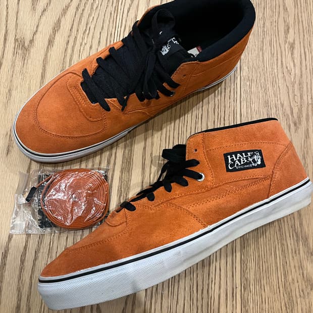 빈티지 반스 하프캡 오렌지