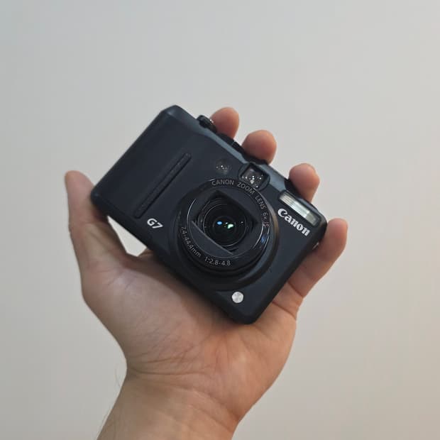 풀박 신품급 캐논 G7 빈티지 디지털 카메라 작례O 