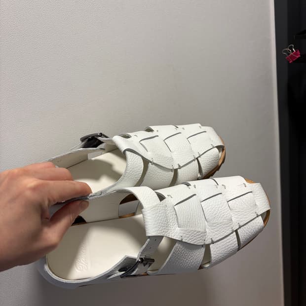 파라부트 퍼시픽 화이트 42사이즈 구성품 풀셋