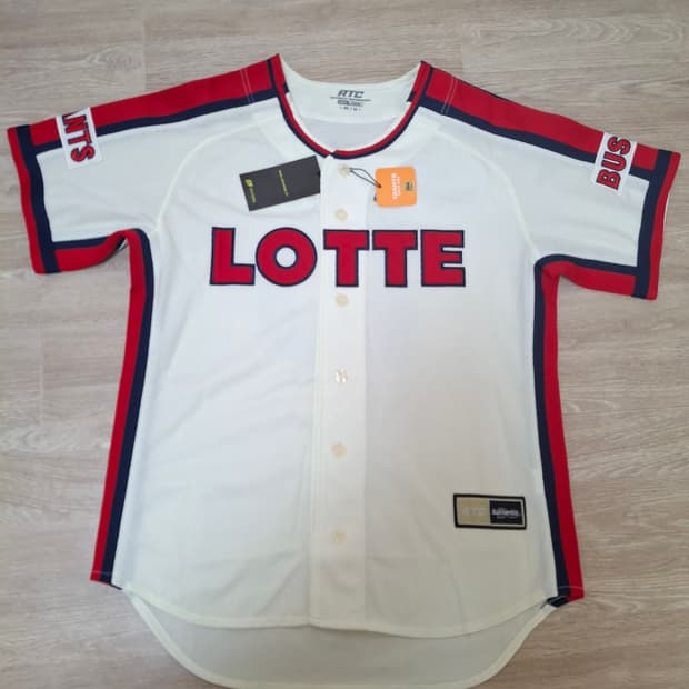 롯데자이언츠 이대호 ATC 챔피언 아이보리 95사이즈 유니폼(새상품)