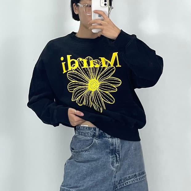 [2XL]마르디 블랙 맨투맨