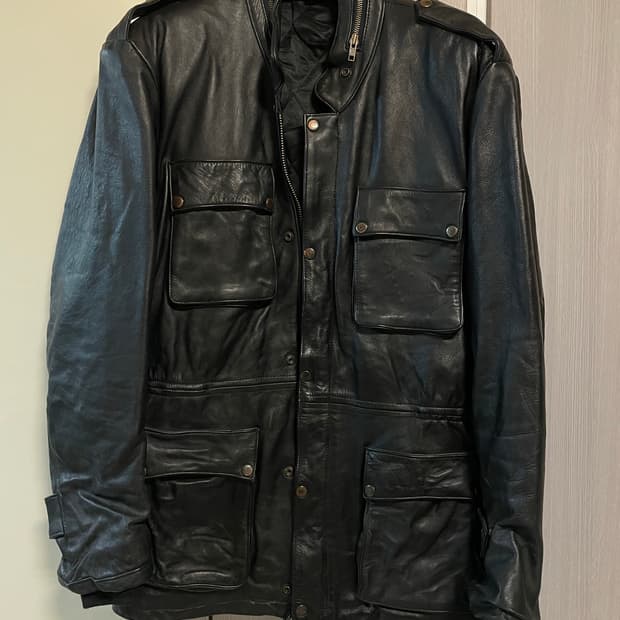 M-65 leather jacket