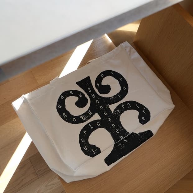 88ONCANVAS ORGANIC COTTON BAG 에코백