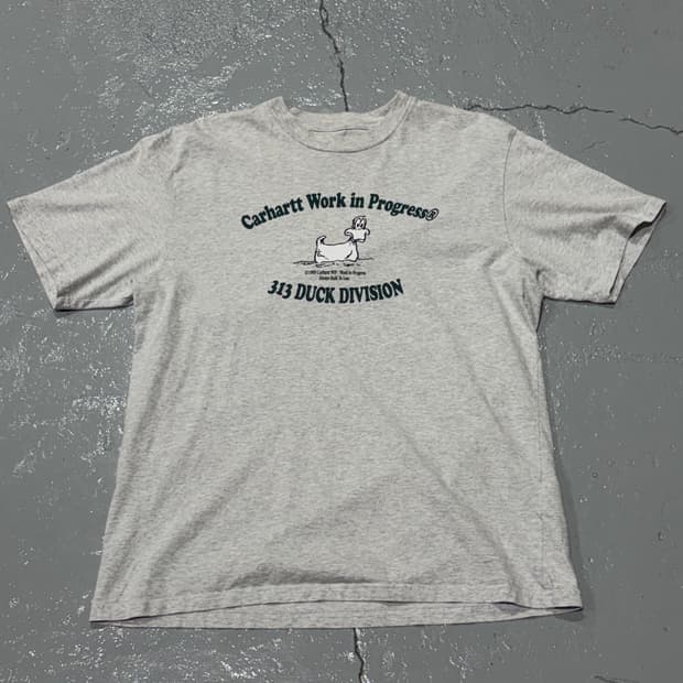 칼하트(Carhartt) Duck Division 빈티지 반팔 티셔츠