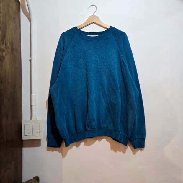 Fruit of The Loom Distressed Blank 스웻 셔츠