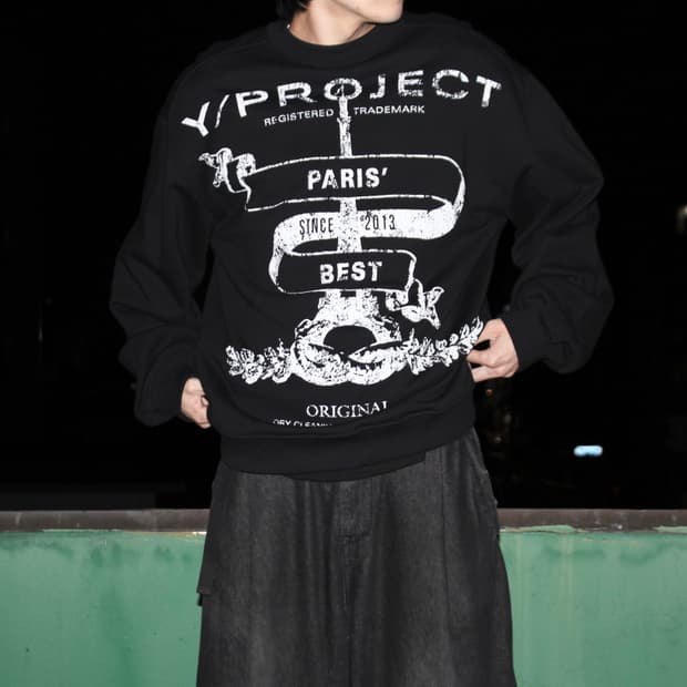 Y/PROJECT 23S/S Paris Best Sweatshirt