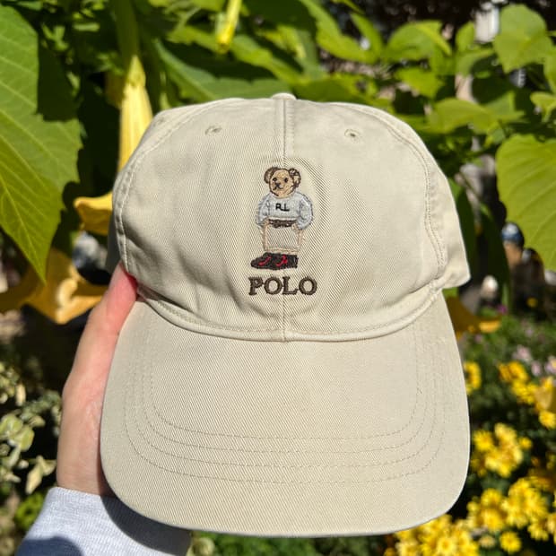 [POLO vintage] 90s Polo sport 베어 로고 캡