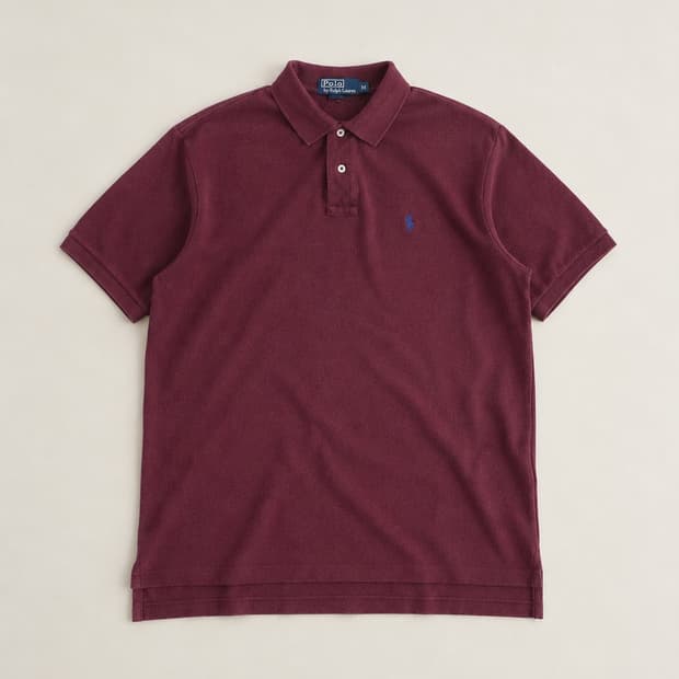 Polo 폴로 랄프로렌 와인 버건디 PK 반팔